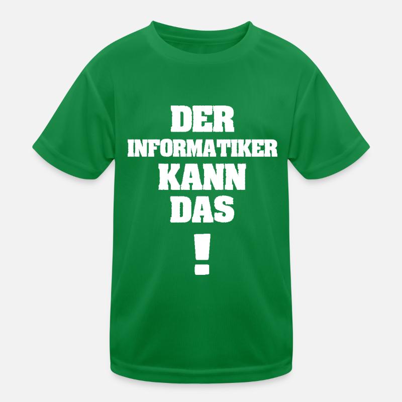 Informaticien T-shirt sport Enfant