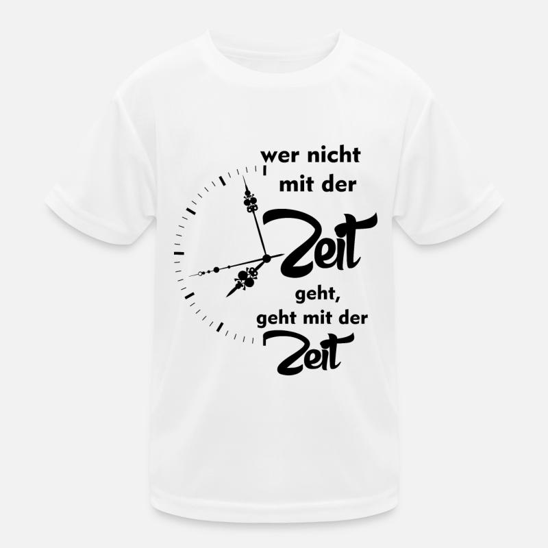 Zeit Kinder Funktions-T-Shirt