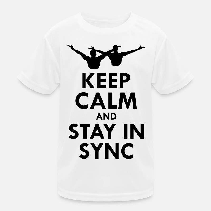 Nageur synchro Nageur Natation synchronisée Drôle T-shirt sport Enfant
