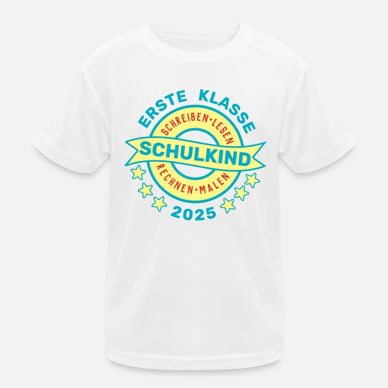ERSTE KLASSE SCHULKIND 2025 - EINSCHULUNG 2025 Kinder Funktions-T-Shirt