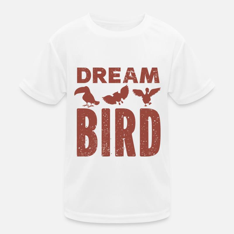 Birds - Flying - Nature Conservation Animal Lover - Zoo Kids Functional T-Shirt