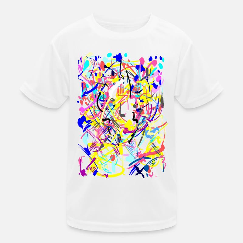 Couleurs Art Abstrait T-shirt sport Enfant
