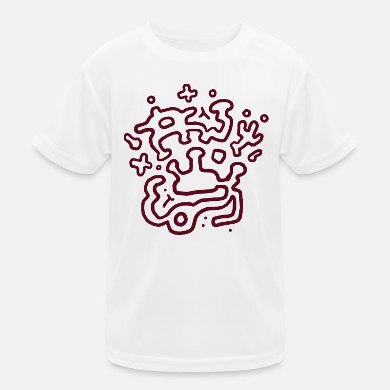 Abstract Art Tribal Kids Functional T-Shirt