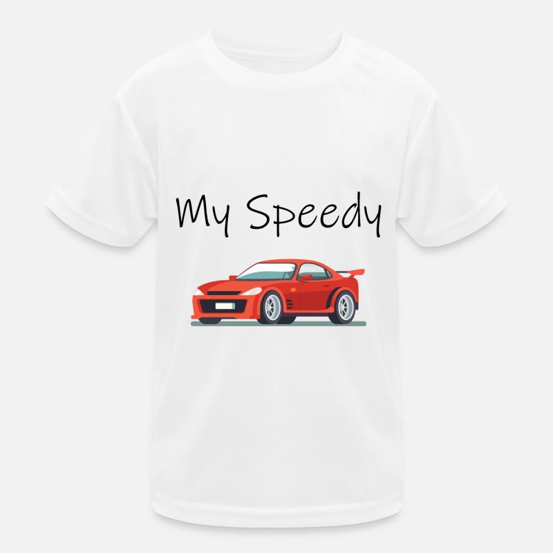 voiture speddy T-shirt sport Enfant