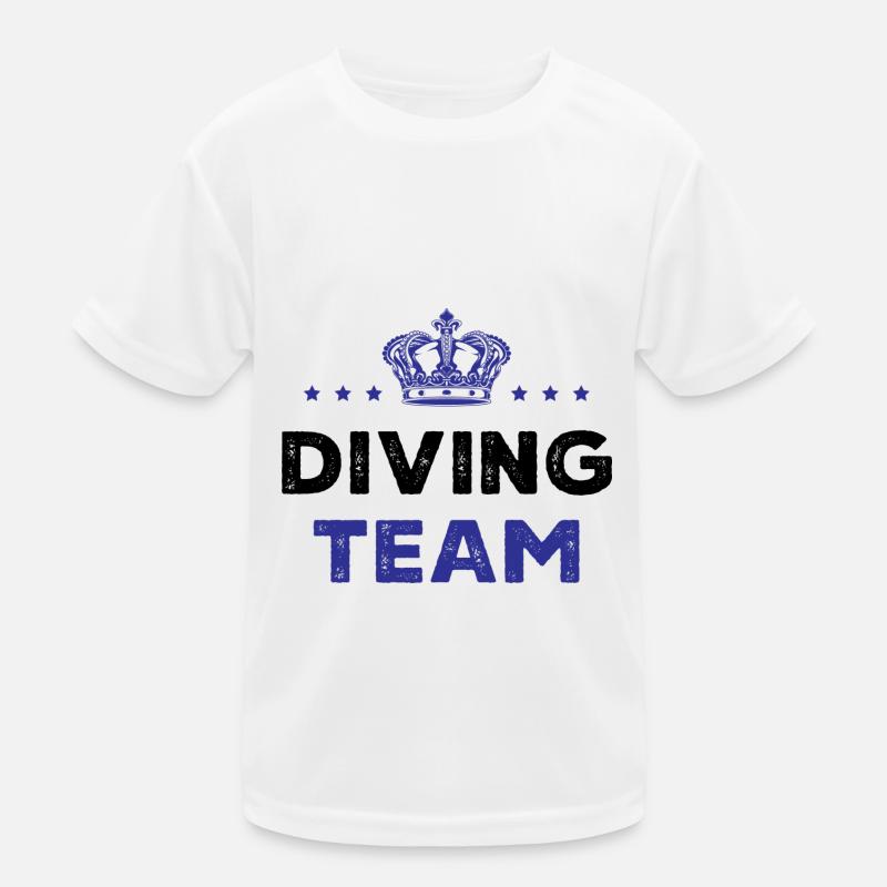 Équipe de plongée T-shirt sport Enfant