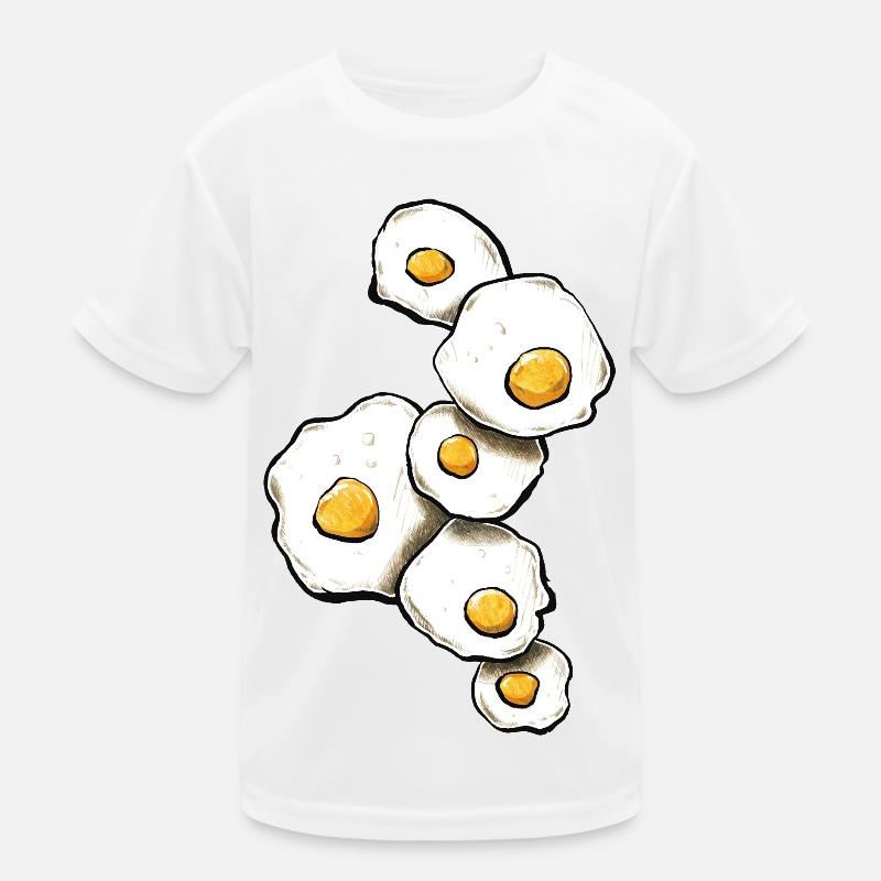 Œufs au plat T-shirt sport Enfant