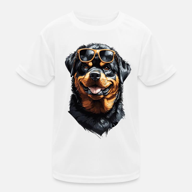 Cool Rottweiler ami chiens de compagnie Design T-shirt sport Enfant