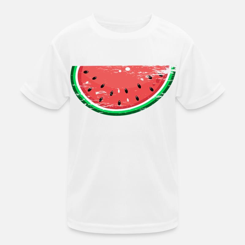 Tranche de conception de pastèque utilisée T-shirt sport Enfant