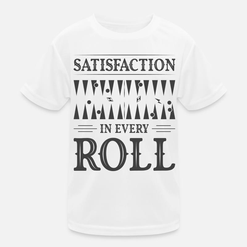 Backgammon Spiel Kinder Funktions-T-Shirt