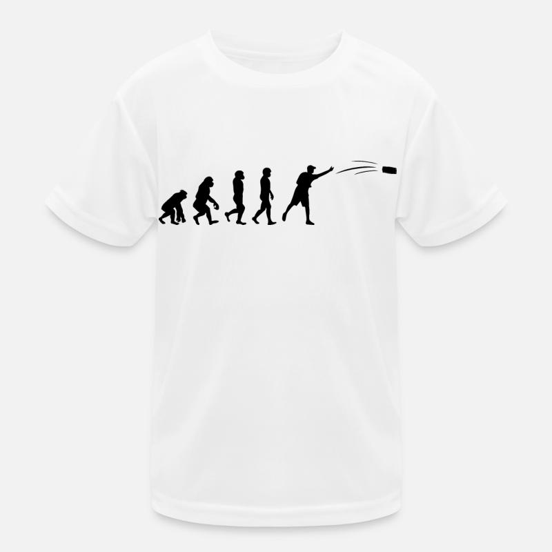 Cornhole Bean Bag Toss Rasen Spiel Evolution Kinder Funktions-T-Shirt