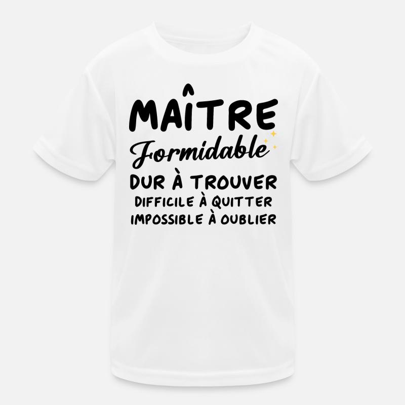 Maître formidable T-shirt sport Enfant
