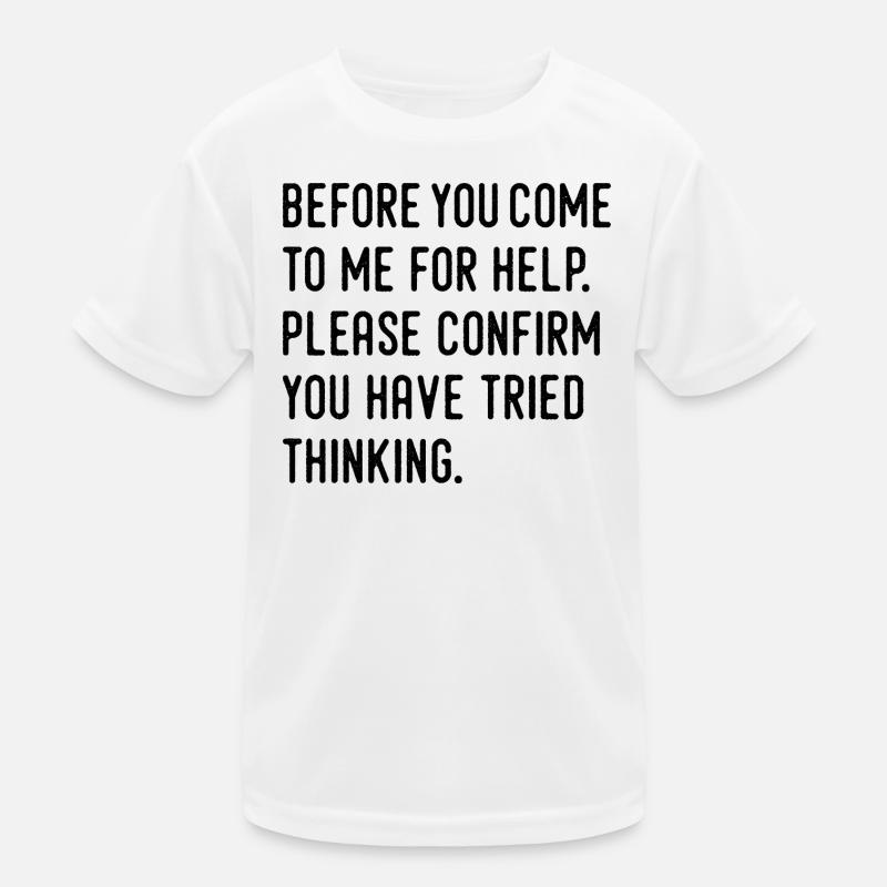 Humor Kinder Funktions-T-Shirt