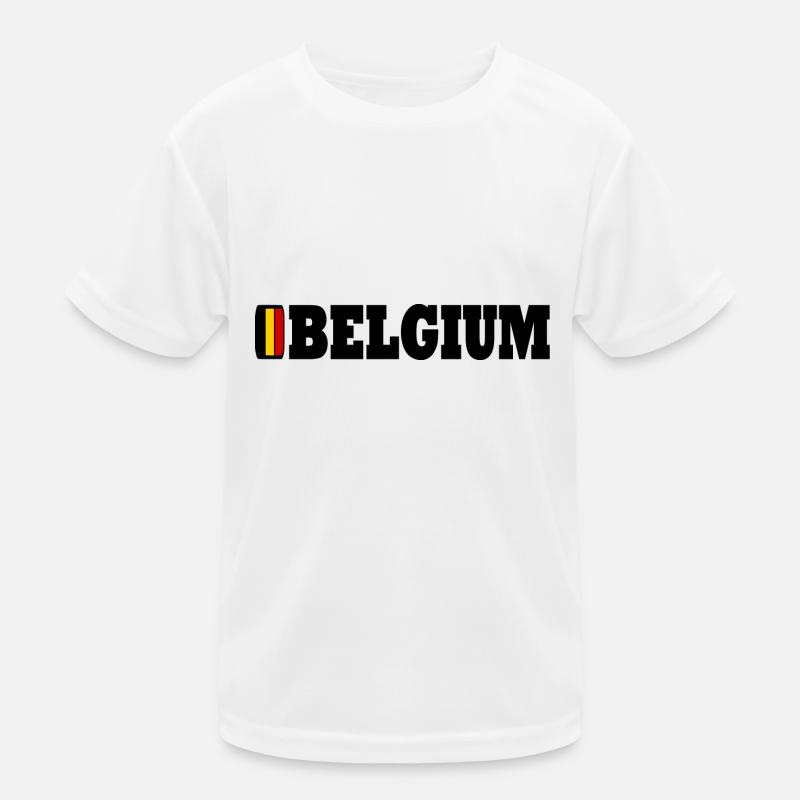 Belgique T-shirt sport Enfant