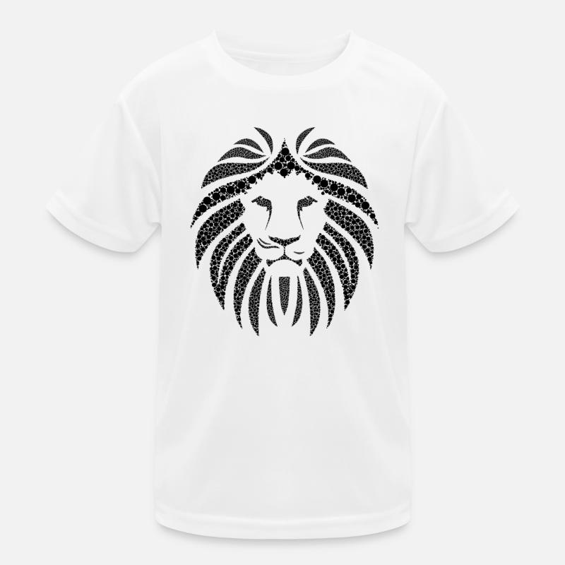 Lion head Kids Functional T-Shirt