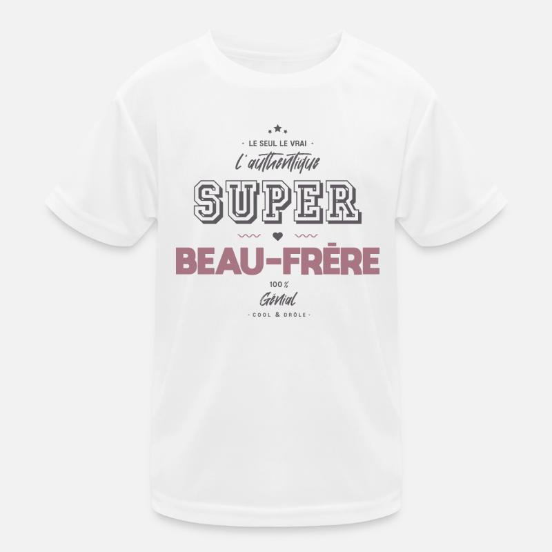 L authentique super beau frère T-shirt sport Enfant