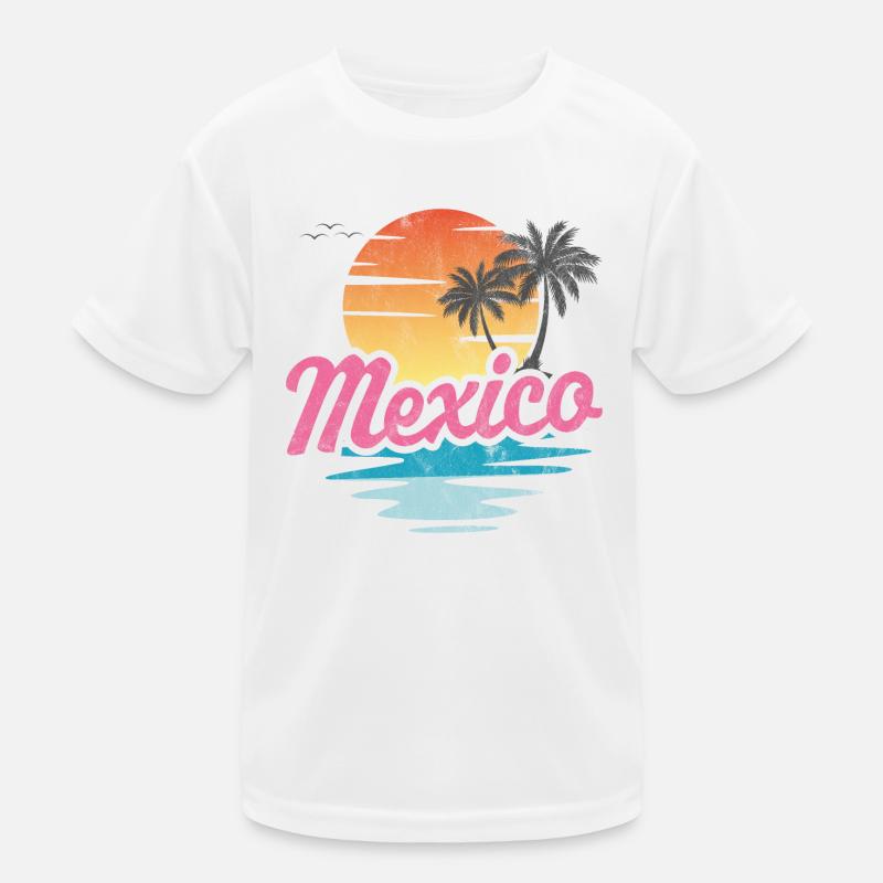 MÉXICO Kinder Funktions-T-Shirt