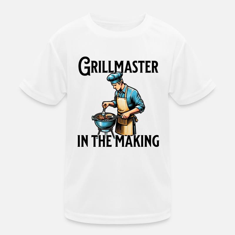 Grillmaster In The Making Kids Functional T-Shirt