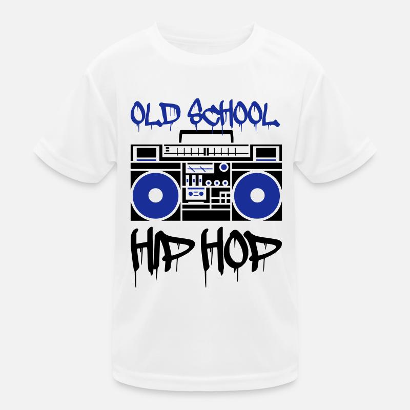 ghettoblaster old school Kinder Funktions-T-Shirt