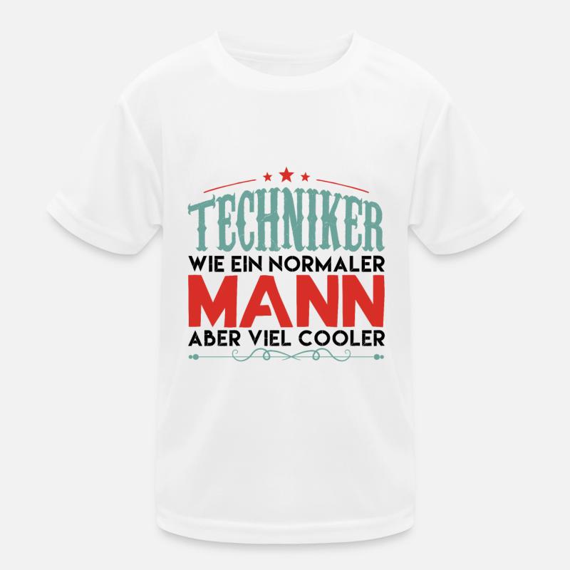 techniker | techniker aber viel cooler! Kinder Funktions-T-Shirt