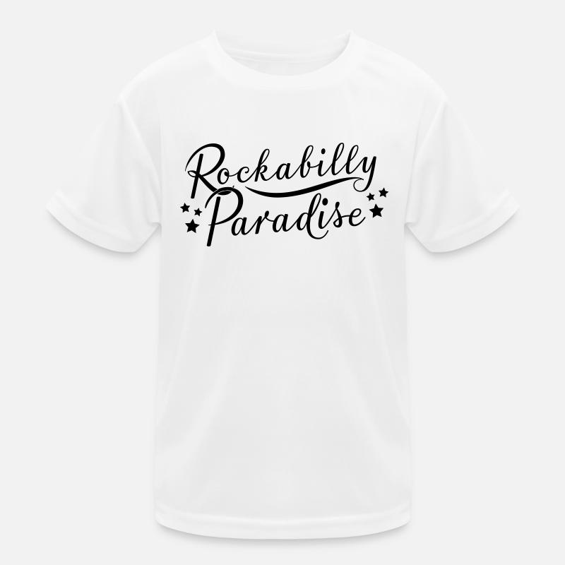 Rockabilly Kinder Funktions-T-Shirt