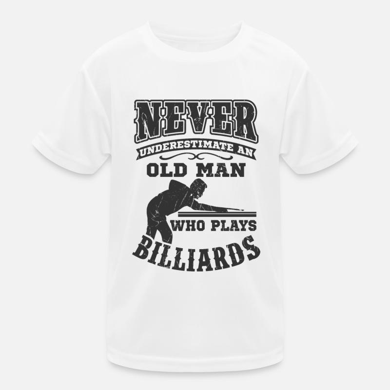 billard T-shirt sport Enfant