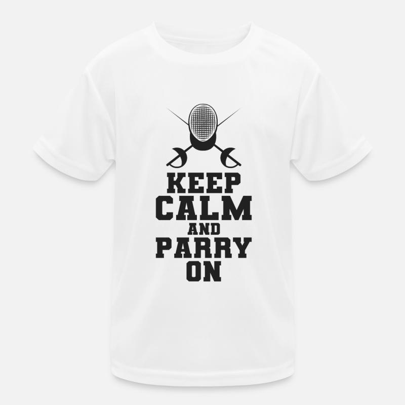 Fechten Kinder Funktions-T-Shirt