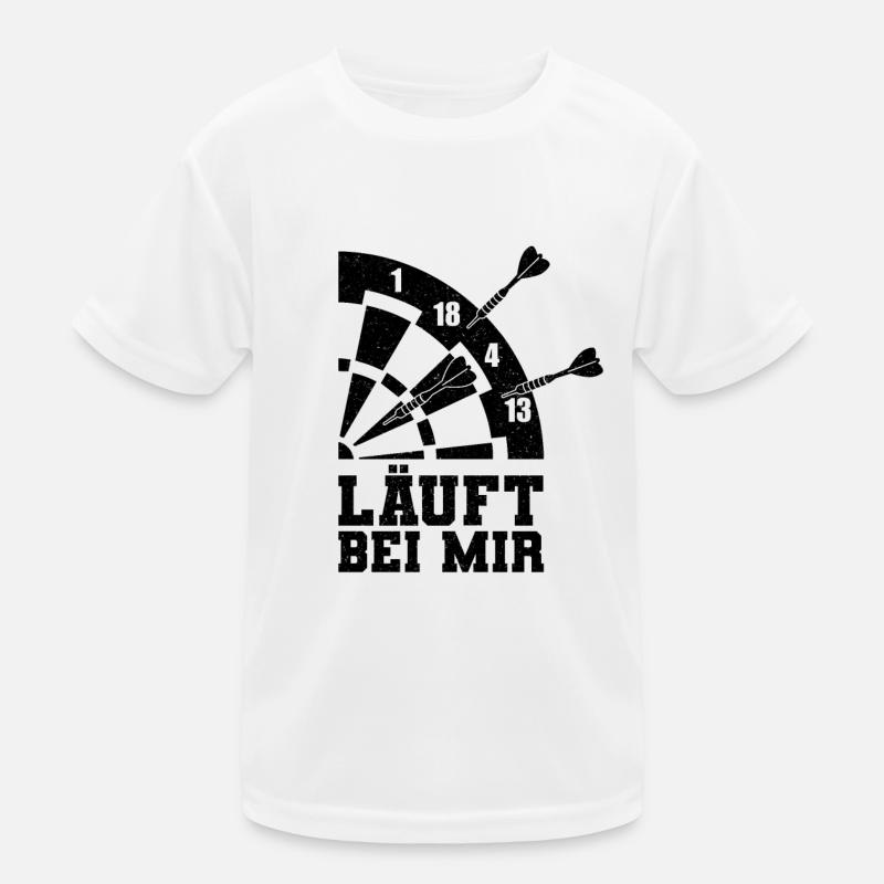 Dart Kinder Funktions-T-Shirt