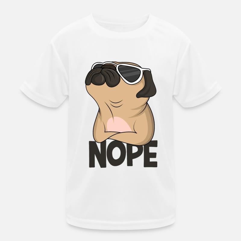 Mops Kinder Funktions-T-Shirt