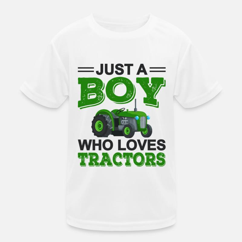 Traktor Kinder Funktions-T-Shirt