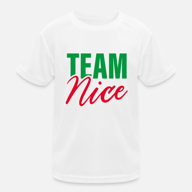 Team Nice Kids Functional T-Shirt