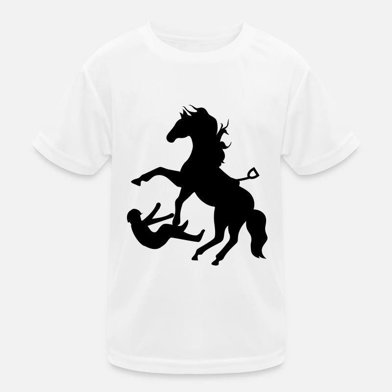 reiten Kinder Funktions-T-Shirt
