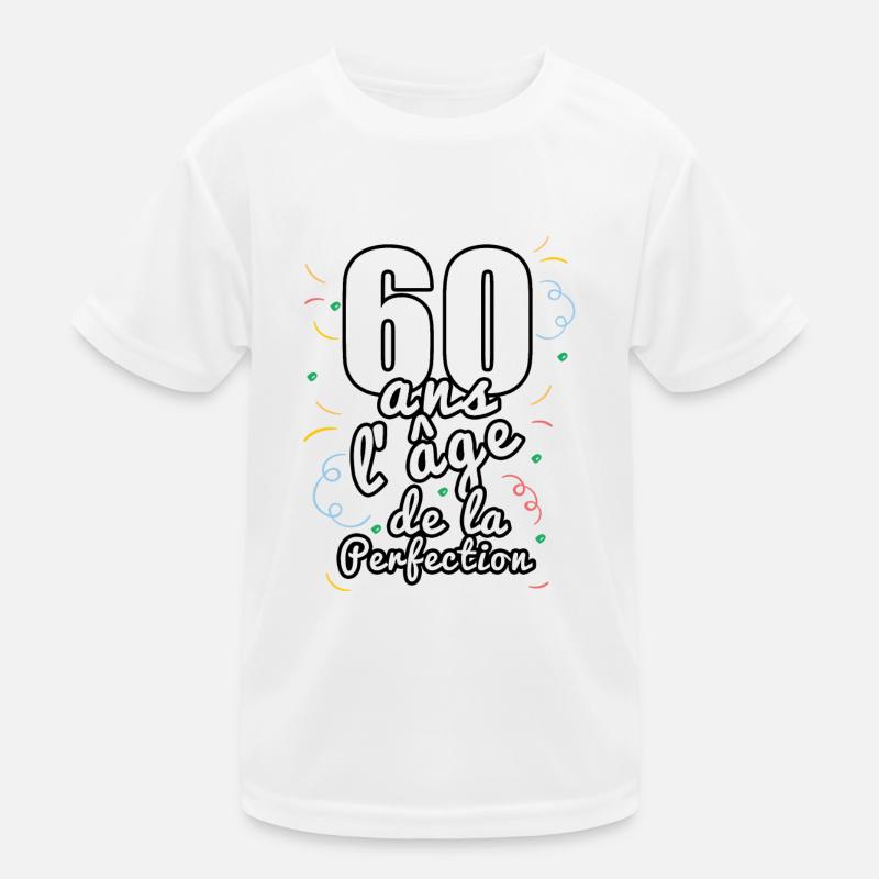 60 ans T-shirt sport Enfant