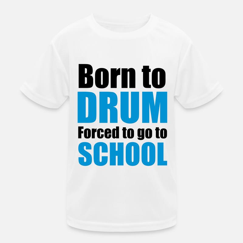 drums Kids Functional T-Shirt