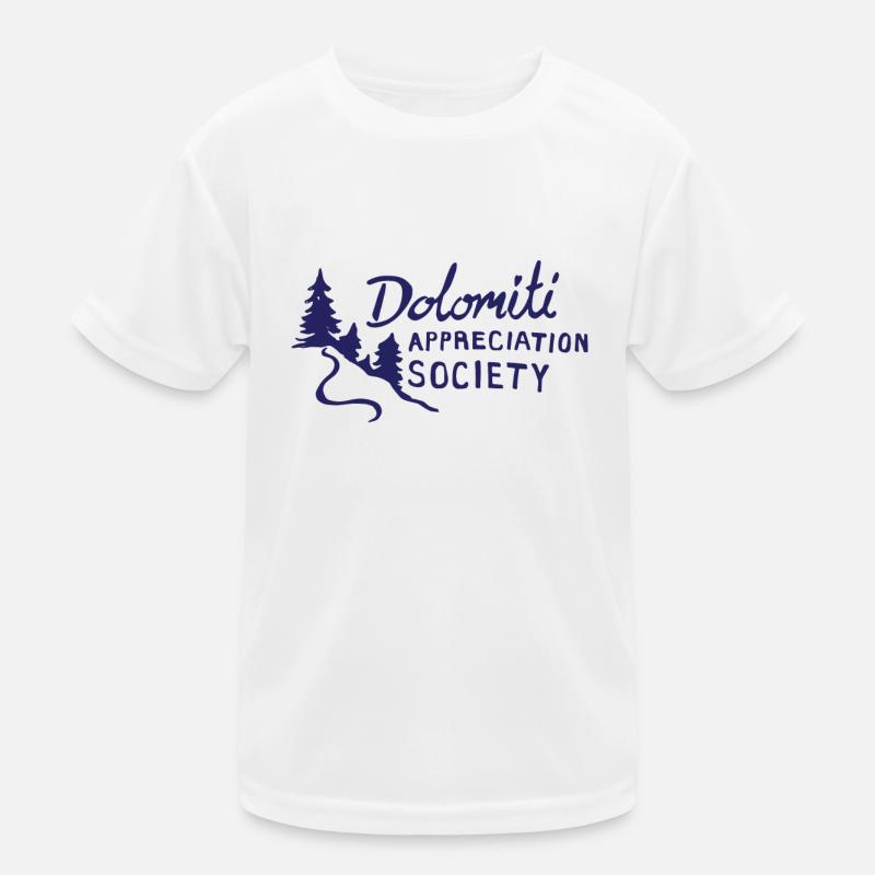 Appréciation Dolomite dessinée à la main T-shirt sport Enfant