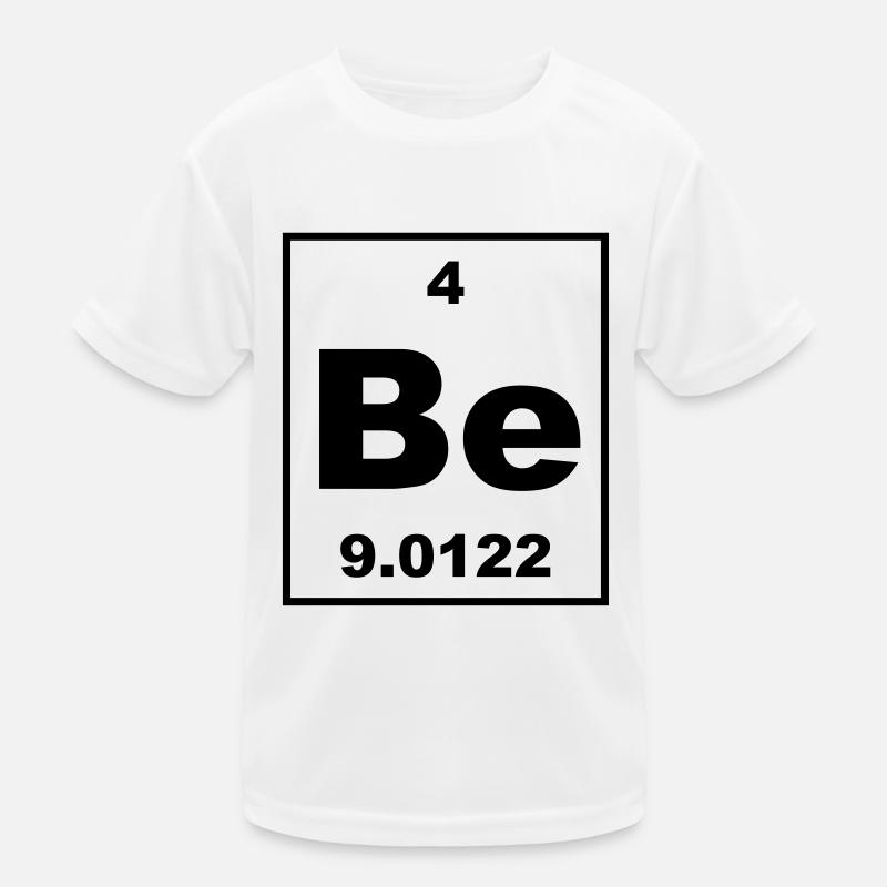 Element 004 - Be (beryllium) - Small T-shirt sport Enfant