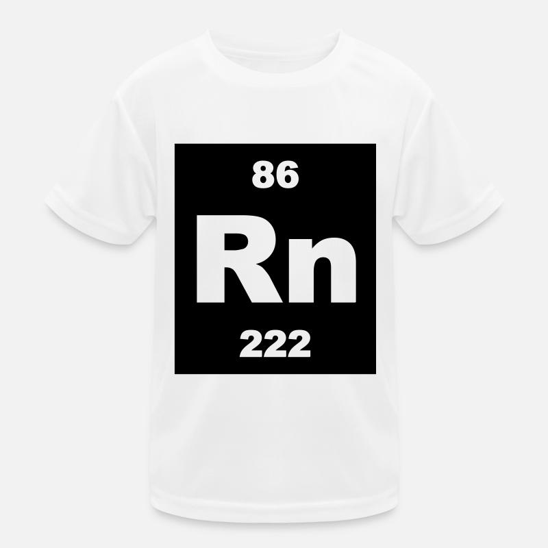 Radon (Rn) (element 86) Kids Functional T-Shirt