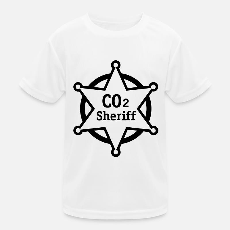 co2 sheriff Kids Functional T-Shirt
