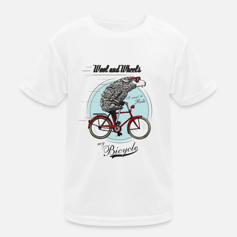 Wool and Wheels Kids Functional T-Shirt