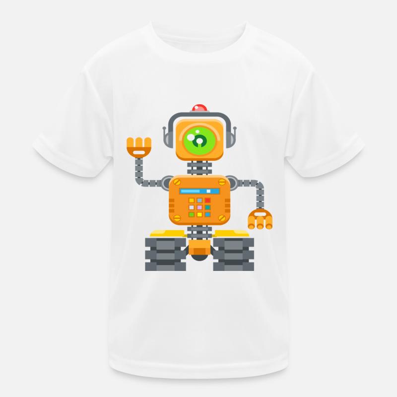 Roboter Kinder Funktions-T-Shirt
