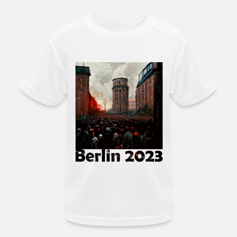 Berlins neue Mitte 25 Kinder Funktions-T-Shirt
