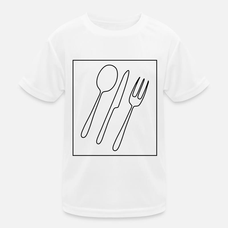 Knife fork Löeffel Kids Functional T-Shirt