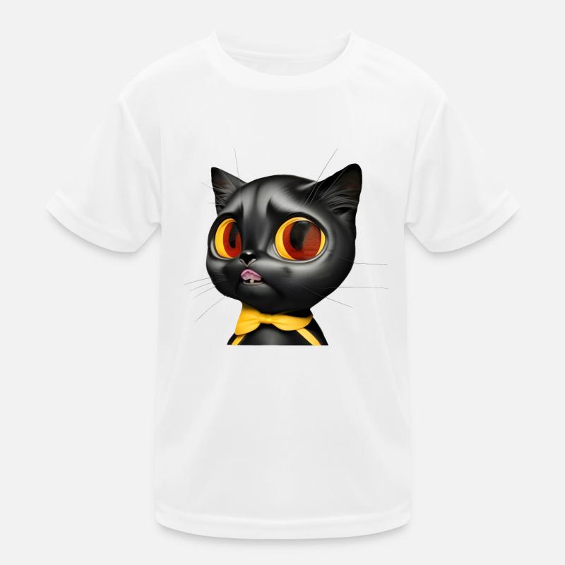 katze Kinder Funktions-T-Shirt