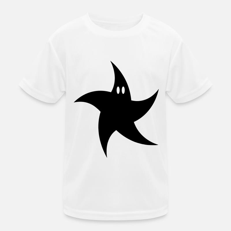 Patrick - Kinder Funktions-T-Shirt - Weiß
