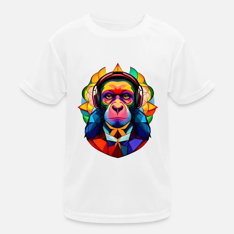 Affe Kinder Funktions-T-Shirt