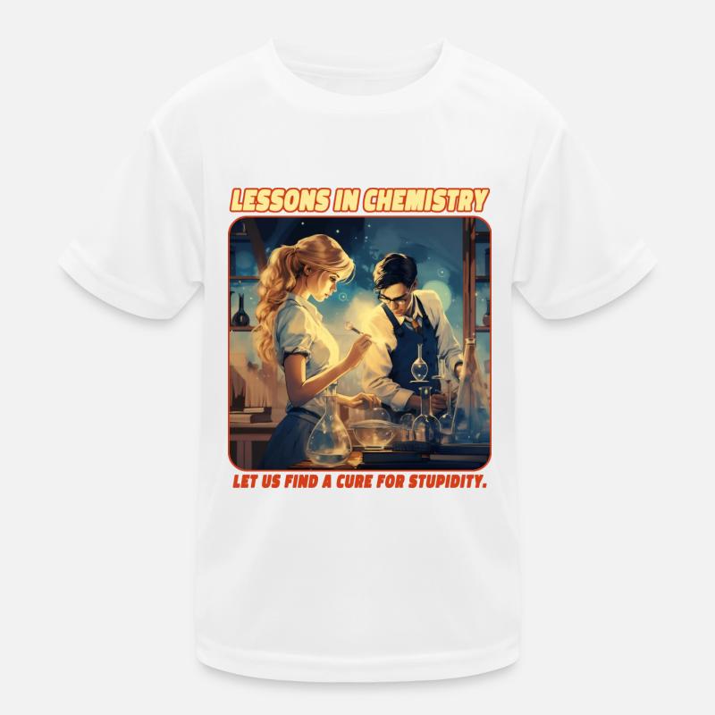 Cours de chimie le soir T-shirt sport Enfant