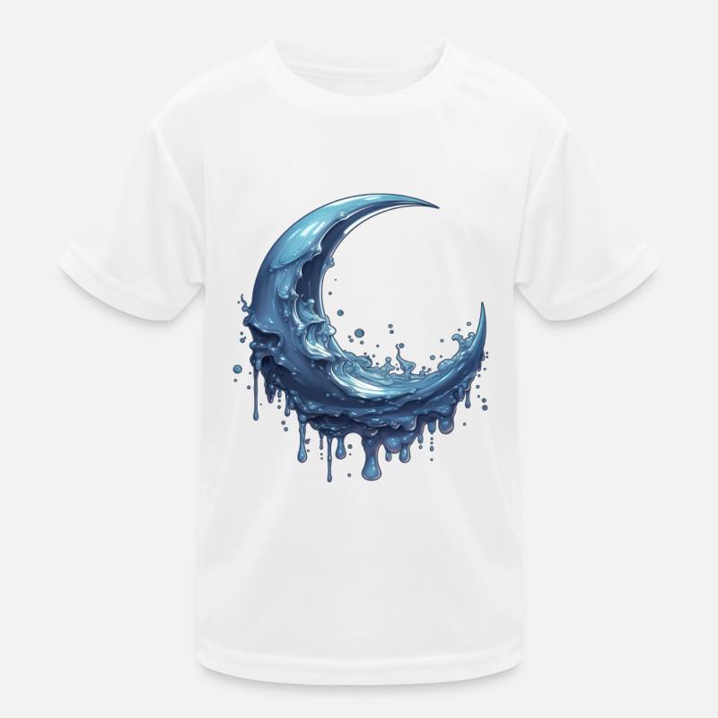Melting Moon Kids Functional T-Shirt