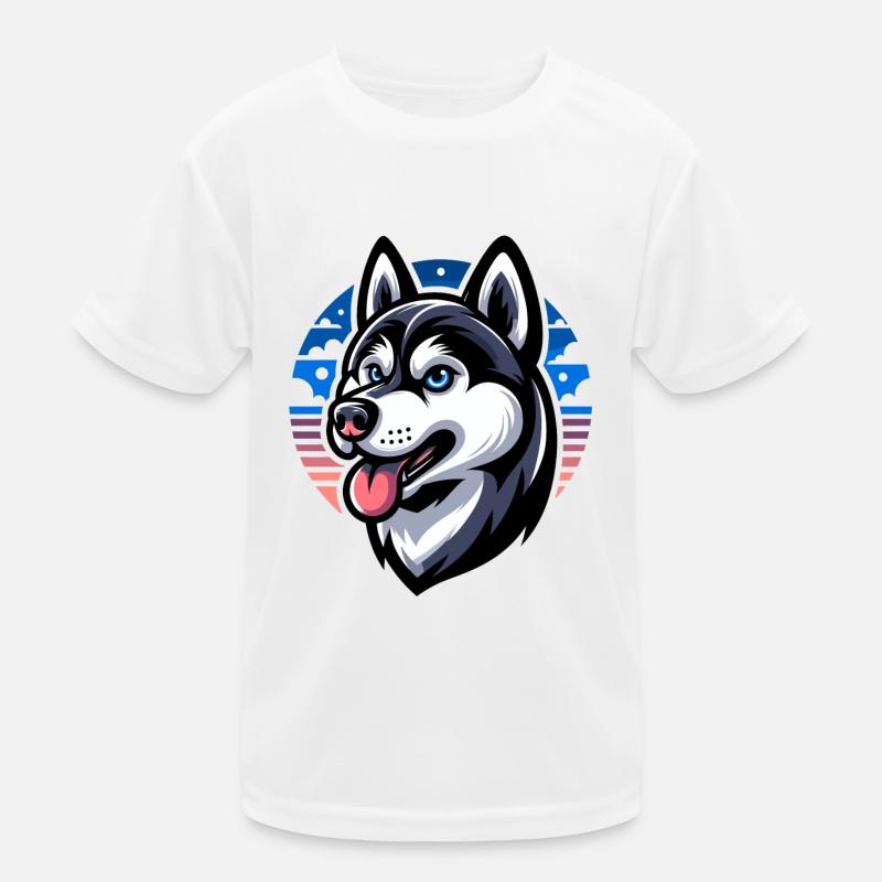 Chien T-shirt sport Enfant