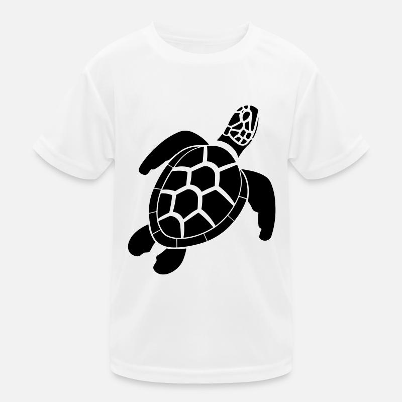 Schildkröte Kinder Funktions-T-Shirt
