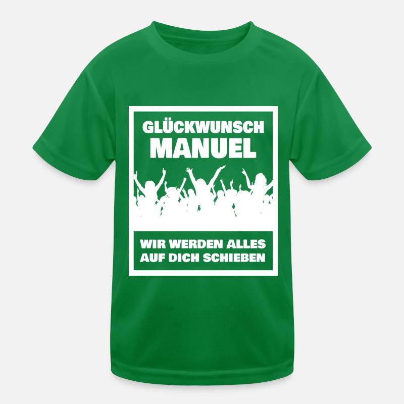 Manuel comme prénom T-shirt sport Enfant