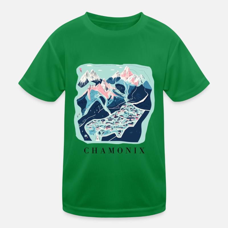 Chamonix Kinder Funktions-T-Shirt